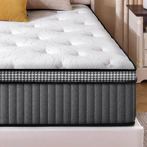 Medium Hybrid Gel-Infused Memory Foam Mattress - Omega Lifestyles