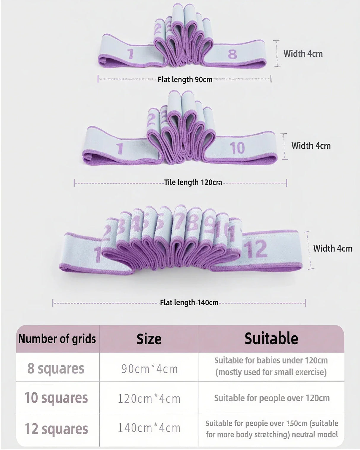 Yoga Elastic Stretch Band Resistance Rope Fitness Pilates - Omega Lifestyles