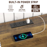 Modern 4-Piece Wall Unit TV Stand With Bookshelves