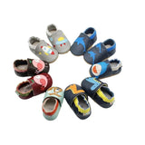 Breathable Leather Baby Shoes Soft First Walkers - Omega Lifestyles