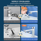 Splash-Proof 1080° Rotating Dual Mode Faucet Extender Set - Omega Lifestyles