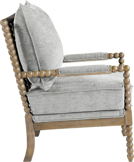 Rustic Fletcher Spindle Accent Chair - Omega Lifestyles