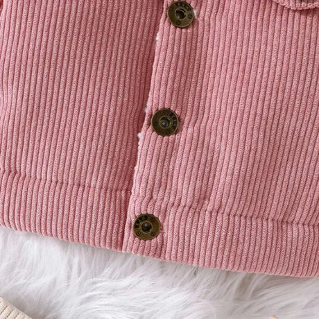 Winter Baby Corduroy Cotton Filled Down Jacket - Omega Lifestyles