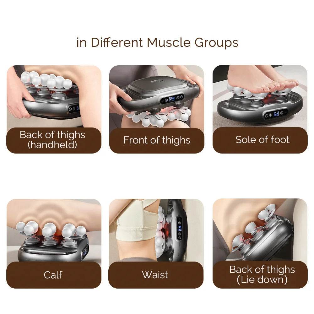 22-Head High-Frequency Vibration Body Massage Gun - Omega Lifestyles