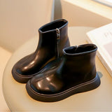 Children's Waterproof Leather Anti-Slippery Ankle Boots - Omega Lifestyles