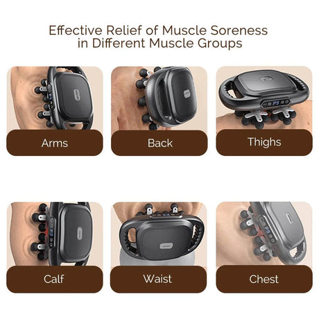 22-Head High-Frequency Vibration Body Massage Gun - Omega Lifestyles