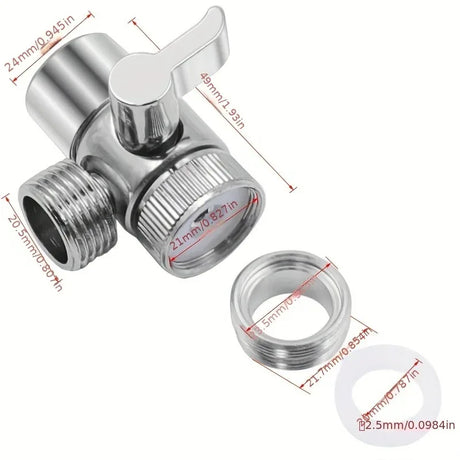 Universal Faucet Switch Adapter Kitchen Sink Diverter Valve - Omega Lifestyles
