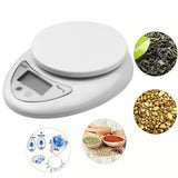 Digital Kitchen Scale 5kg 1g Precision Food Balance - Omega Lifestyles
