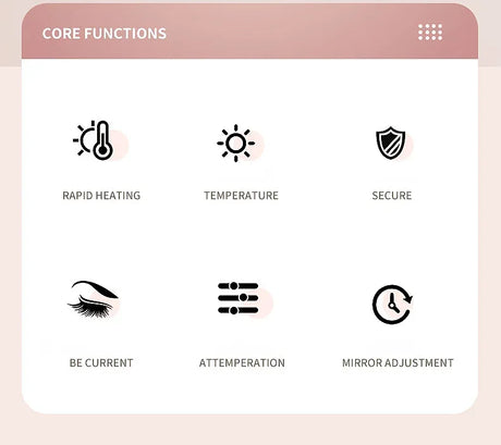 Portable Electric Heated Eyelash Curler With Three-Gear - Omega Lifestyles