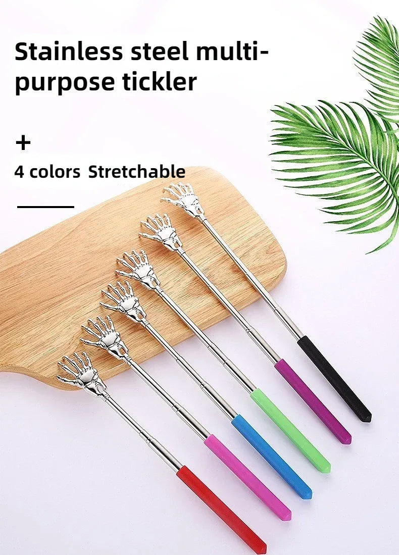 Stainless Steel Telescopic Back Scratcher Massage Tool - Omega Lifestyles