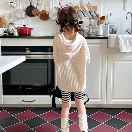 Striped Cotton Unisex Casual Kids Leggings - Omega Lifestyles