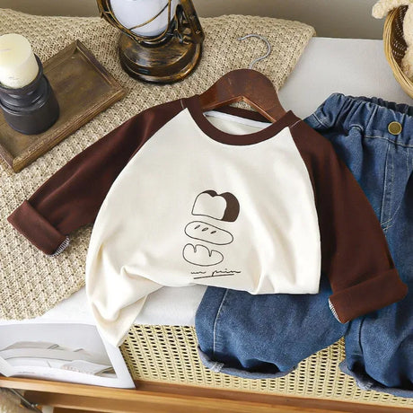 Children’s Long Sleeve Cotton Velvet Base Shirt - Omega Lifestyles