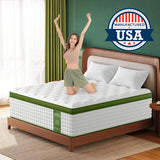 Soft 12-Inch Hybrid Gel Memory Foam Pocket Spring Mattress