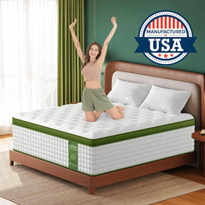 Soft Hybrid Gel Memory Foam Mattress - Omega Lifestyles