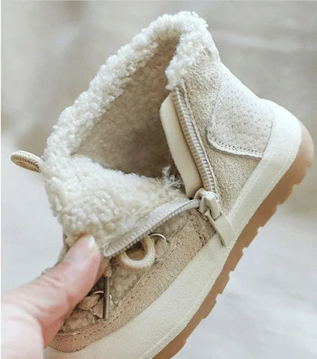 Winter Plush Anti-Slip Waterproof Baby Snow Boots - Omega Lifestyles