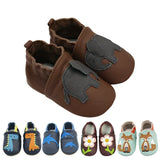 Breathable Leather Baby Shoes Soft First Walkers - Omega Lifestyles