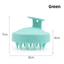 Silicone Handheld Scalp Shampoo Massage Brush - Omega Lifestyles