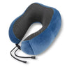 U-Shape Memory Foam Travel Neck Pillow With Magnetic Fabric - Omega Lifestyles