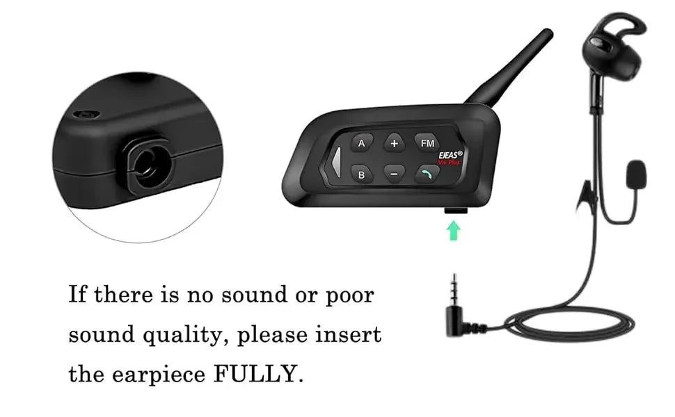 3.5mm Jack In-Ear Intercom Earphone Accessory - Omega Lifestyles