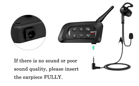 3.5mm Jack In-Ear Intercom Earphone Accessory - Omega Lifestyles