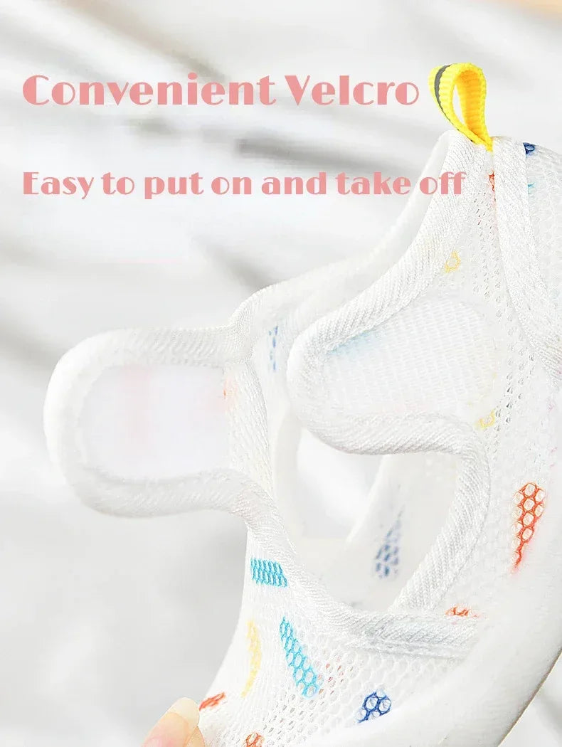 Breathable Air Mesh Kids Unisex First Walker Sandals - Omega Lifestyles