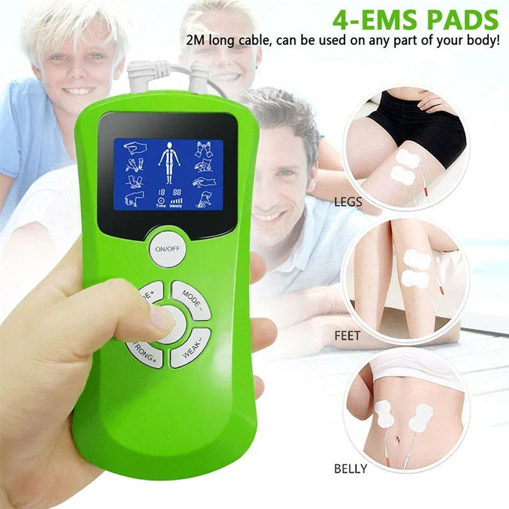 EMS Digital Therapy Muscle Stimulator With 8 Mode Acupuncture Massager - Omega Lifestyles