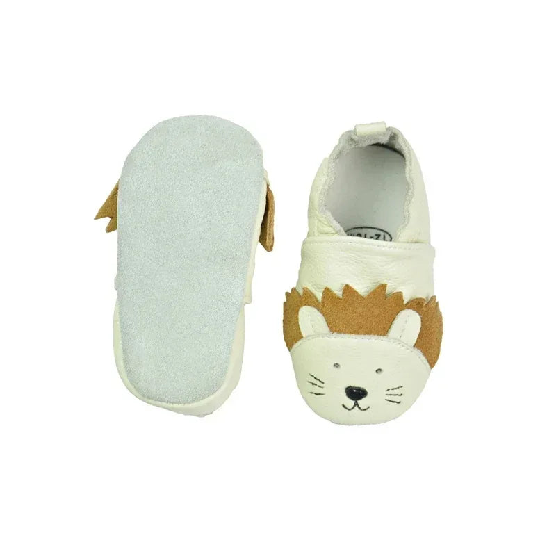 Breathable Leather Baby Shoes Soft First Walkers - Omega Lifestyles