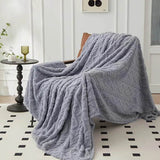 Lightweight Breathable Coral Fleece Polyester Blanket - Sleep Galleria
