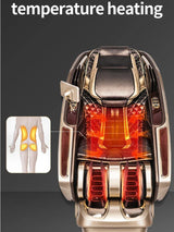 4D AI Voice Control Zero Gravity Massage Chair With Heating - Omega Lifestyles