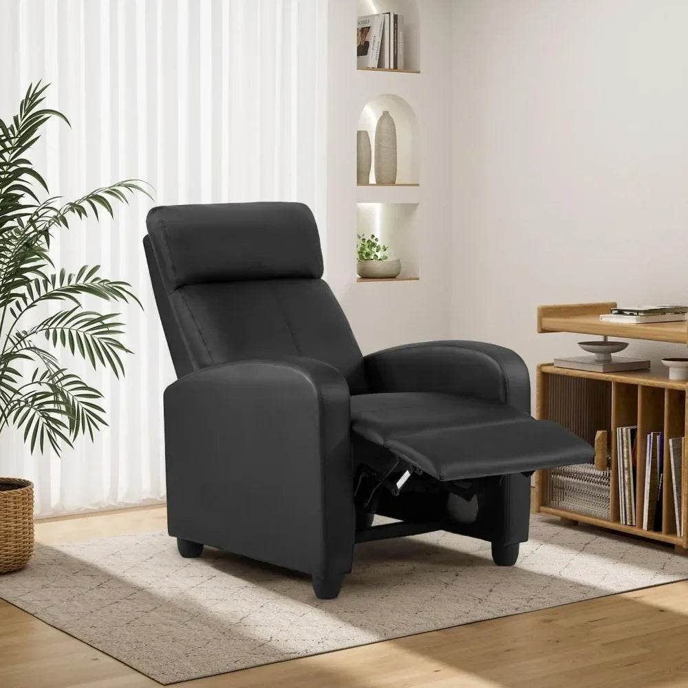Adjustable Push Back Recliner Chair with Lumbar Support - Omega Lifestyles