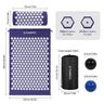 Acupressure Mat and Pillow Massage Set With Bag