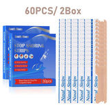 Breath Nasal Strips Sleep Snoring Relief Pack of 30 60 90 - Omega Lifestyles