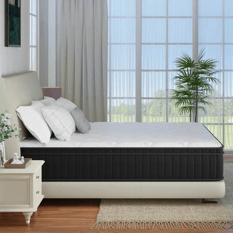 Medium Hybrid Pillow Top Mattress - Sleep Galleria