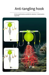 Set of 2 High Carbon Steel Explosion Hook Fishing Bait Cages - Omega Lifestyles