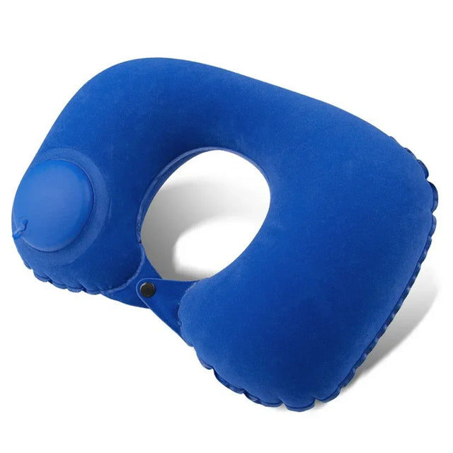 Inflatable Portable Travel Neck Pillow - Omega Lifestyles