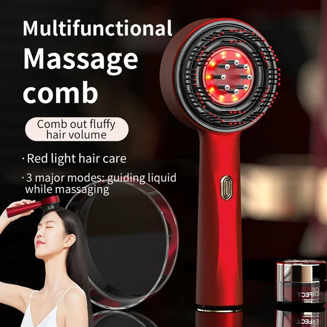 Infrared Light Scalp Massage Comb With Hair Growth Therapy - Omega Lifestyles