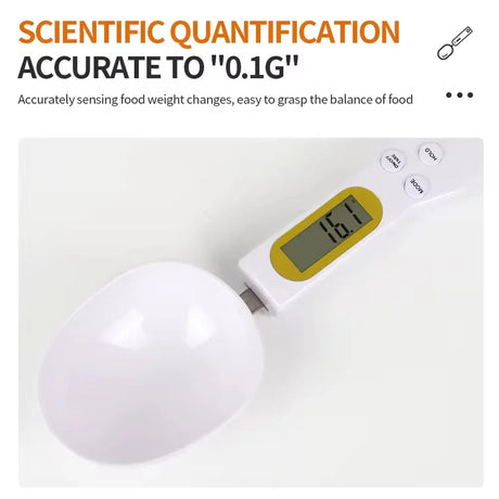 Digital Kitchen Spoon Scale With LCD Measurement - Omega Lifestyles