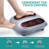 Shiatsu Electric Foot Massager With Heating Therapy - Omega Lifestyles