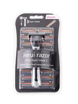 19-Piece Stainless Steel Razor Blade Refills For Men - Omega Lifestyles