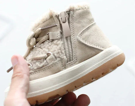 Unisex Plush Lined Anti-Slippery Winter Baby Boots - Omega Lifestyles