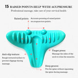 Ergonomic Cervical Neck Massage Pillow For Pain Relief - Omega Lifestyles