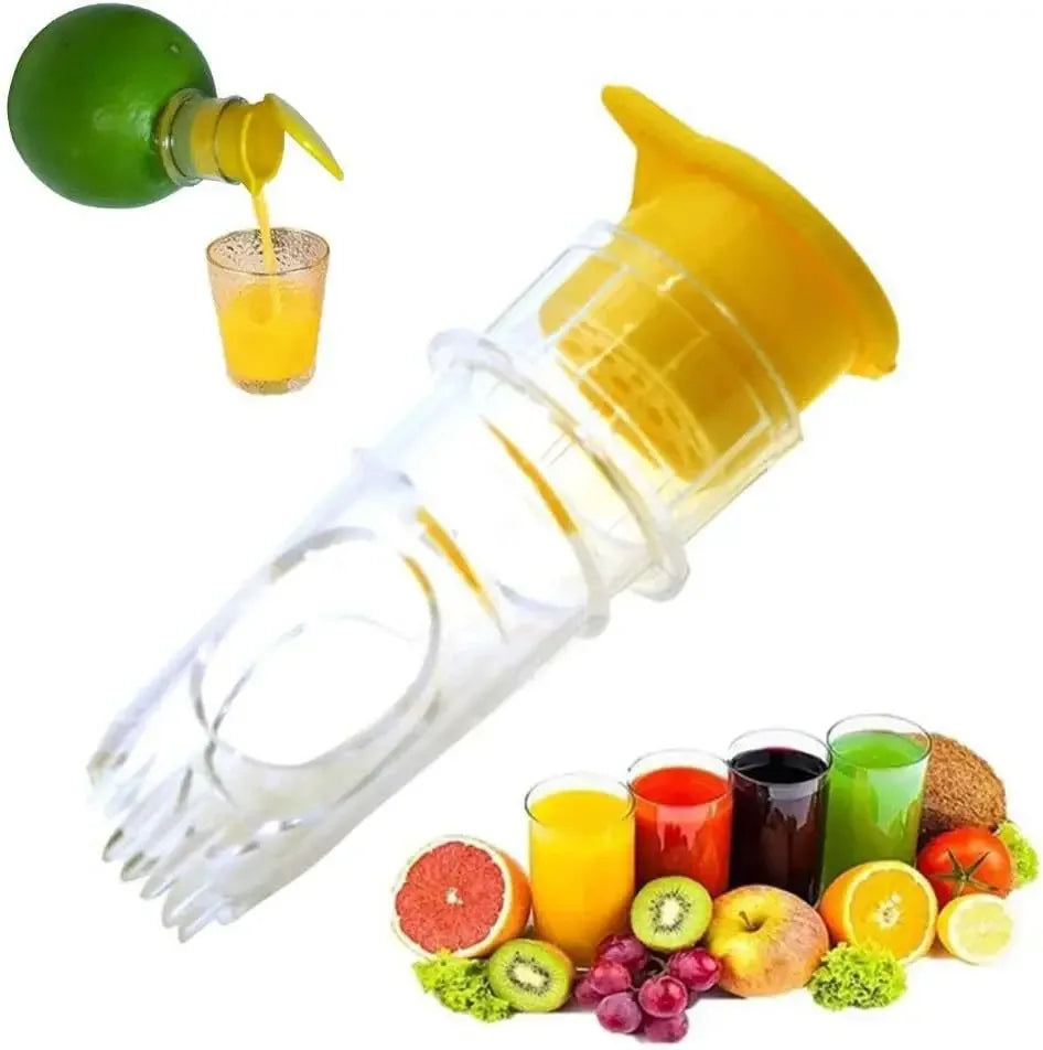 Manual Portable Compact Hand Press Citrus Juicer - Omega Lifestyles