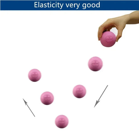 Portable 6.3cm Rubber Massage Ball For Muscle Relief - Omega Lifestyles