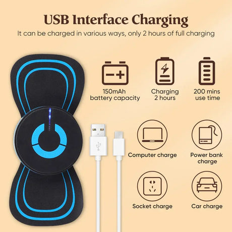 Multifunctional Portable Electric Neck And Body Massager - Omega Lifestyles