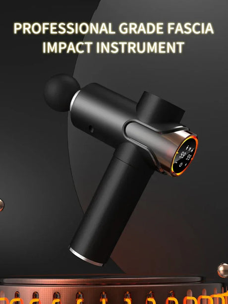 Silent Four-Headed Deep Tissue Percussion Massage Gun - Omega Lifestyles