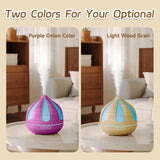 Ultrasonic Remote Control Oil Diffuser With LED Nightlight - Omega Lifestyles