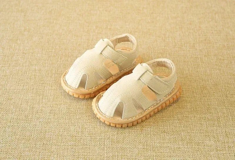 Sound Device Non-Slip Baby Sandals Rubber Sole Summer - Omega Lifestyles