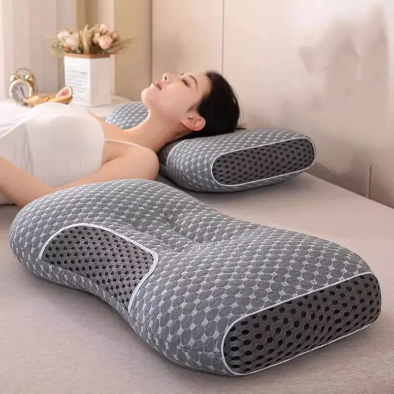 Cooling Soft Neck Health Care Sleeping Pillow 45x70cm - Omega Lifestyles