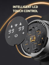 Silent Four-Headed Deep Tissue Percussion Massage Gun - Omega Lifestyles