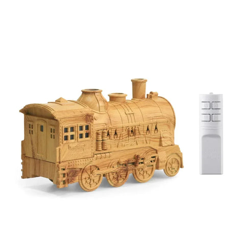 Steam Train Ultrasonic Essential Oil Diffuser With Remote - Omega Lifestyles